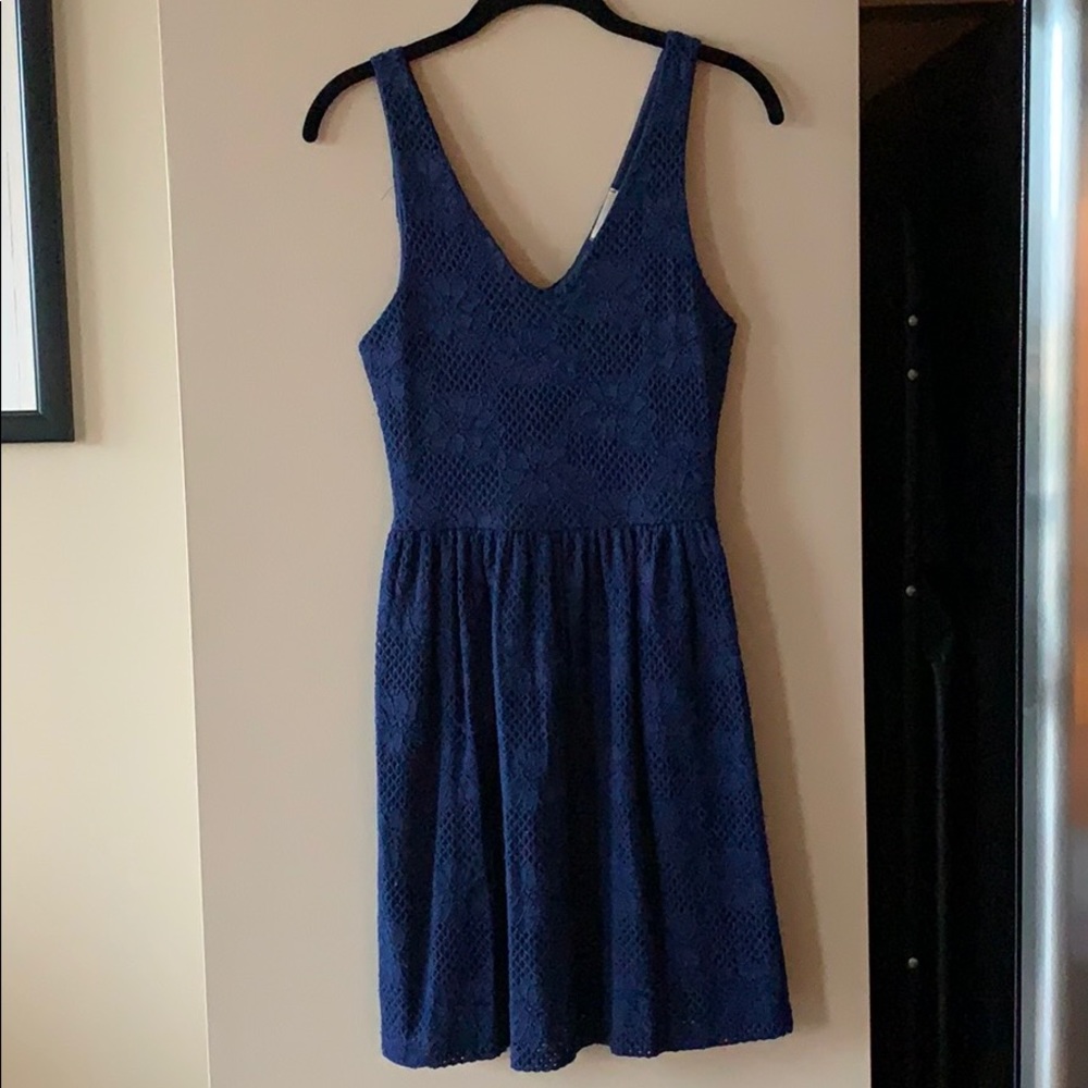 Blue Lace Dress